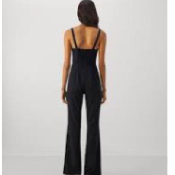 Alice and Olivia Nova Jumpsuit - Black, Women's Size 10 - Picture 5 of 10